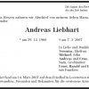 Liebhart Andreas 1960-2007 Todesanzeige